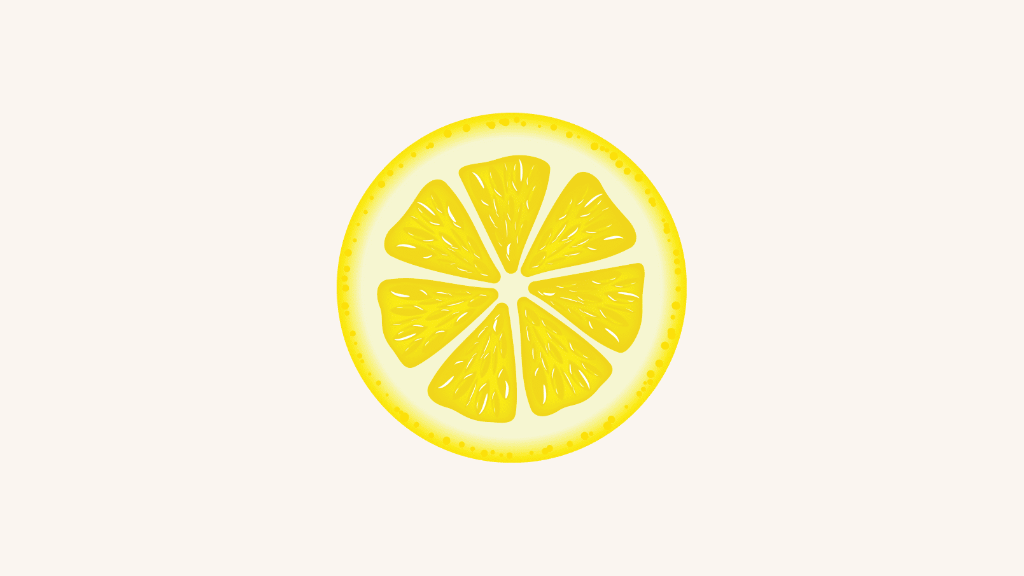 lemon themed gift